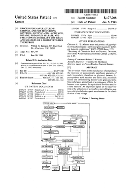 United States Patent (19) 11 Patent Number: 5,177,008 Kampen 45) Date of Patent: Jan