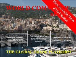 World Commerce Review Monaco Yacht Show Review