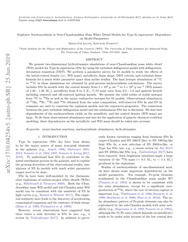 Arxiv:1710.04254V5 [Astro-Ph.SR] 25 Jun 2019 Hr Xssawd Iest Nsei Se