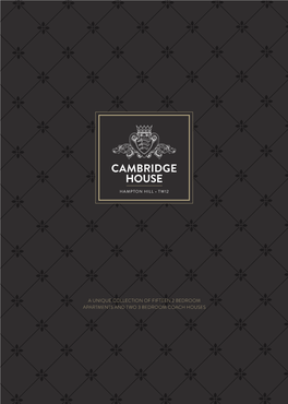 Cambridge House Hampton Hill • Tw12