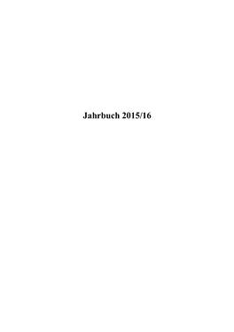 Jahrbuch 2015/16