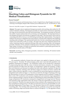 Marching Cubes and Histogram Pyramids for 3D Medical Visualization