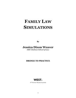 Family Law Simulations