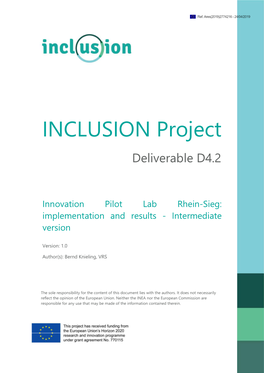 INCLUSION Project