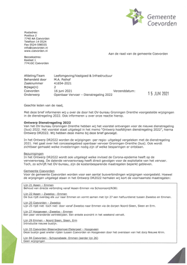 A2.20210615 Brief Raad Openbaar Vervoer