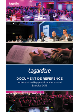 Document De Référence 2016 Lagardère