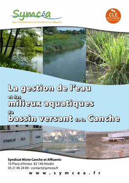 La Gestion De L'eau Milieux Aquatiques Bassin Versant De La Canche