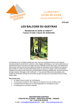 Les Balcons Du Queyras