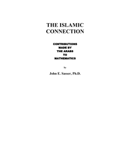 The Islamic Connection