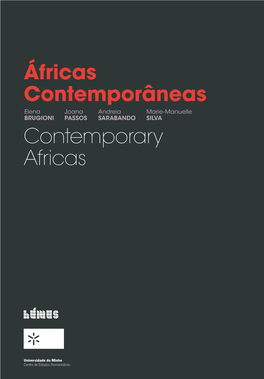 Áfricas Contemporâneas Contemporary Africas