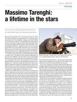 Massimo Tarenghi: a Lifetime in the Stars