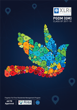 Pgdm (Gm) Class of 2017-18