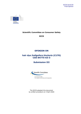 SCCS/1615/20 Final Opinion