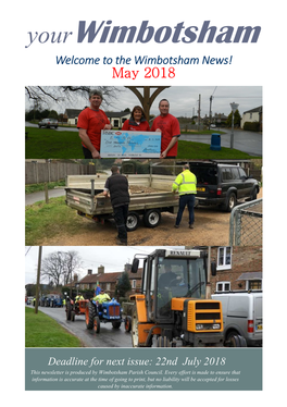 Wimbotsham News May 2018.Pub