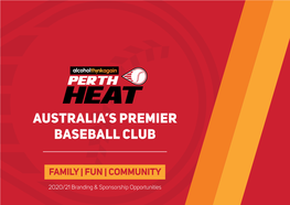 Australia's Premier Baseball Club
