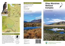 Ohau Moraines Wetland Complex