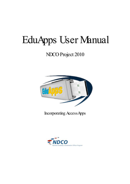 Eduapps User Manual