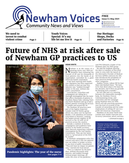 Future of NHS at Risk After Sale of Newham GP Practices to US