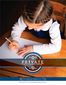 Private Schools in the North Texas Area