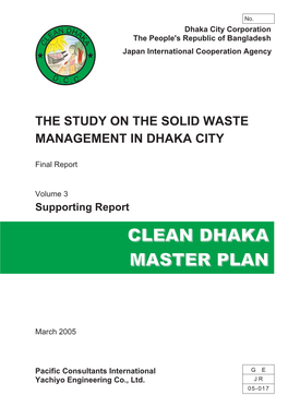 The Study on the Solid Waste Management in Dhaka City