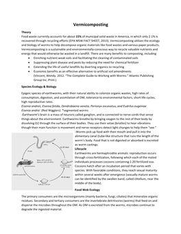 Vermicomposting