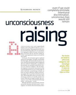 Unconsciousness Raising