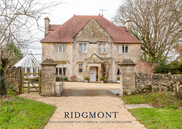 Ridgmont Minchinhampton Common • Gloucestershire Ridgmont Minchinhampton Common Gloucestershire