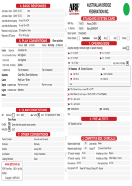 ABF System Card