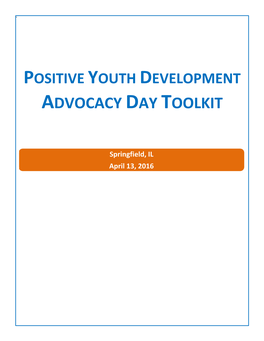 Advocacy Day Toolkit