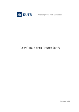 Bamchalf-Year Report 2018