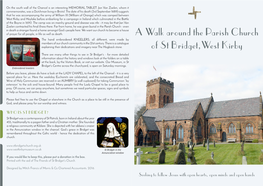 A Walk Around the Parish Church of St Bridget,West Kirby