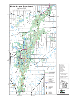 Kettle Moraine State Forest T Glenbeulah Northern Unit Glen Rd