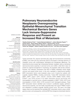 Pulmonary Neuroendocrine