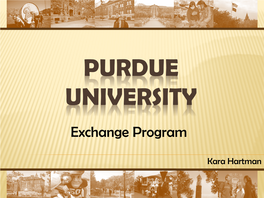 Purdue University Powerpoint