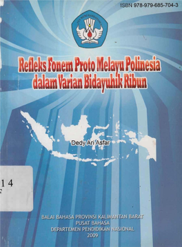 Refleks Fonem Proto Melayu Polinesia Dalam Varian Bidayuhik