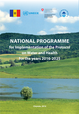 National Programme for Implementation of the Protocol on Water and Health for the Years 2016-2025