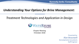 Understanding Your Options for Brine Management