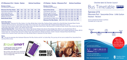 Bus Timetable