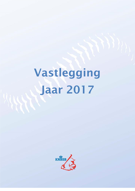 Vastlegging Jaar 2017