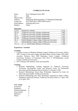 Full-CV-Of-Chakrapani-Luitel