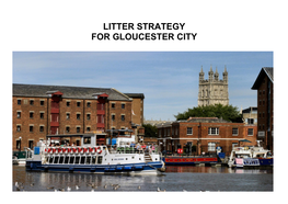 Litter Strategy for Gloucester City