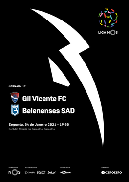 Gil Vicente FC Belenenses SAD