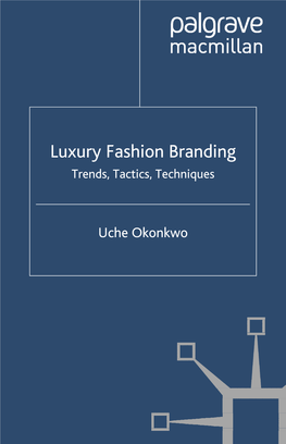 Luxury Fashion Branding