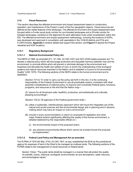 3.12 Visual Resources This Section Describes the Affected Environment