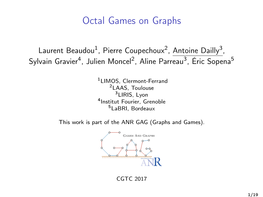 Octal Games on Graphs