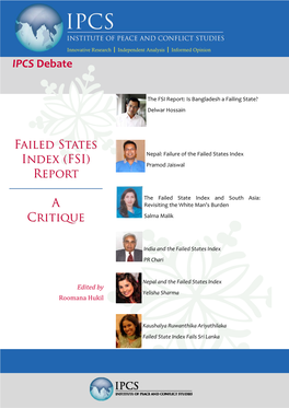 Failed States Index (FSI) Report: a Critique