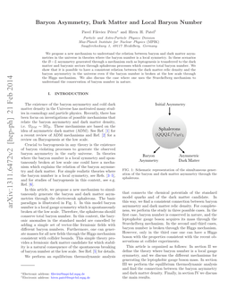 Baryon Asymmetry, Dark Matter and Local Baryon Number