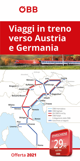 Viaggi in Treno Verso Austria E Germania