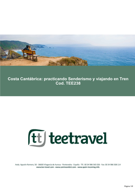 Costa Cantábrica: Practicando Senderismo Y Viajando En Tren Cod