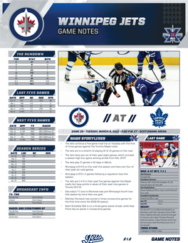 Game Notes What’S Inside Team Notes